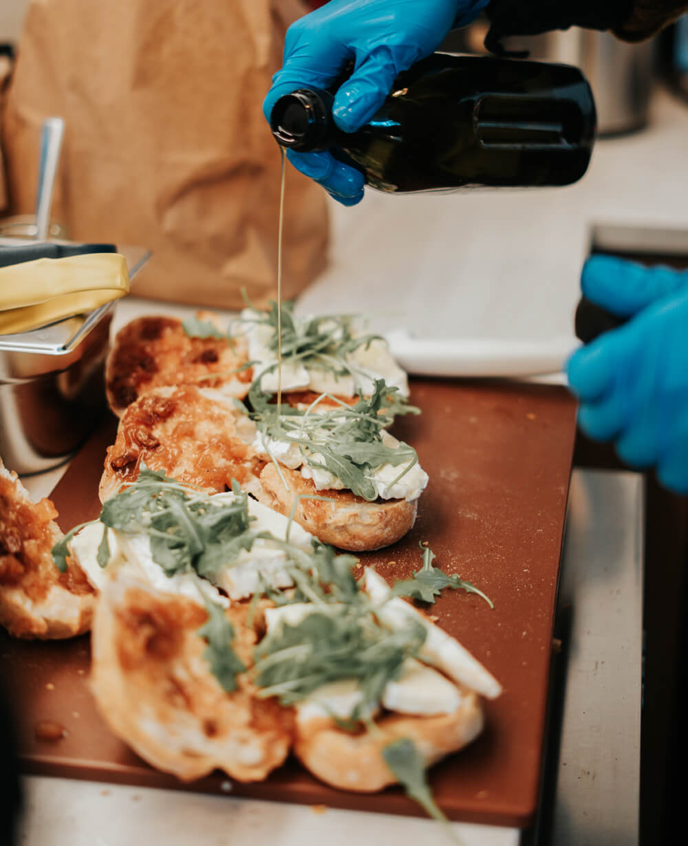Volt Cafe Pesto Sandwiches